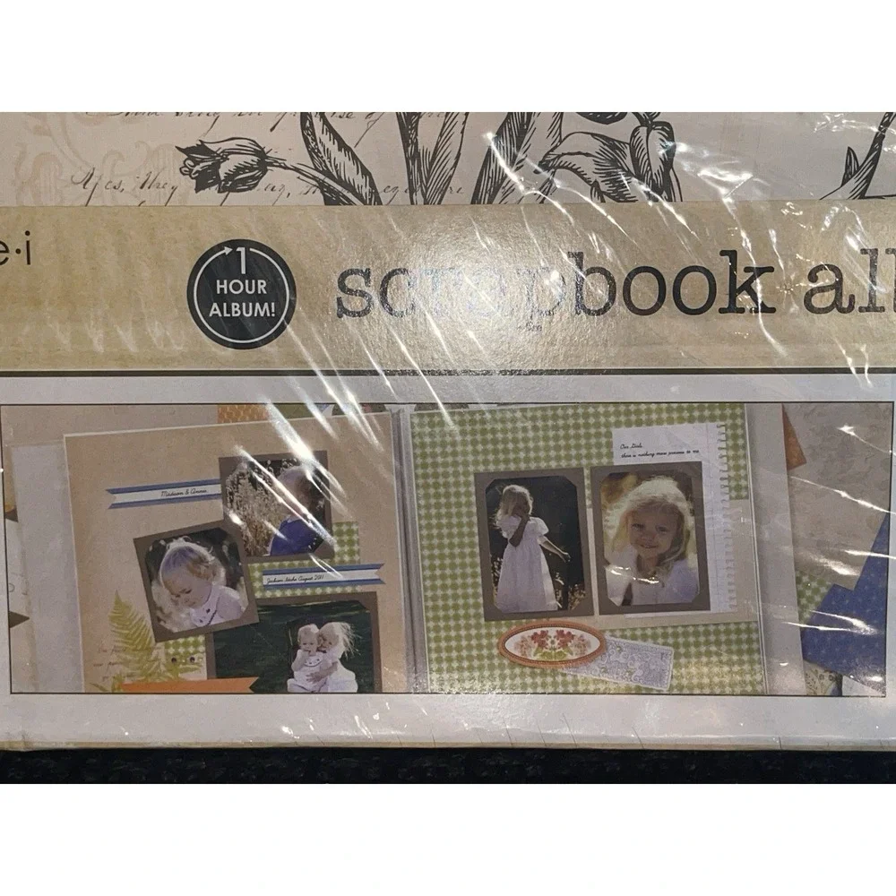 Field of Notes Scrapbook Album Kit New New Sealed